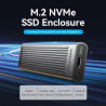 BOX ESTERNO VENTION PER SSD M.2 NVME - DISSIPATORE DI CALORE - USB 3.1 - VELOCITÀ FINO A 10 GBPS - ALLUMINIO - MODALITÀ DI SOSPE
