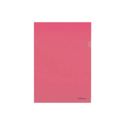 CARTELLE PORTADODUMENTI ERICHKRAUSE FIZZY CLASSIC - FORMATO A4 SEMITRASPARENTE - ROSSE
