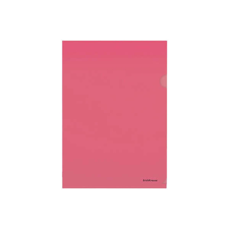 CARTELLE PORTADODUMENTI ERICHKRAUSE FIZZY CLASSIC - FORMATO A4 SEMITRASPARENTE - ROSSE