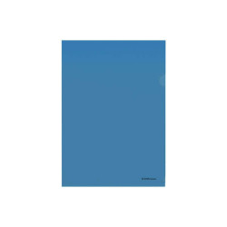 CARTELLE PORTADODUMENTI ERICHKRAUSE FIZZY CLASSIC - FORMATO A4 CON LINGUETTA A PRESSIONE - CONTIENE 20 FOGLI - FINITURA BLU TEST