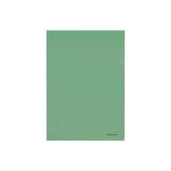 CARTELLE PORTADODUMENTI ERICHKRAUSE FIZZY CLASSIC - FORMATO A4 CON LINGUETTA A PRESSIONE - CONTIENE 20 FOGLI - FINITURA VERDE TE
