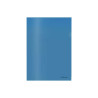 CARTELLE PORTADODUMENTI ERICHKRAUSE GLOSSY CLASSIC CON BORDI RIFINITI A MANO - FORMATO A4 SEMITRASPARENTE - BLU
