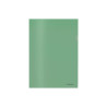 CARTELLE PORTADODUMENTI ERICHKRAUSE GLOSSY CLASSIC CON BORDI RIFINITI A MANO - FORMATO A4 SEMITRASPARENTE - VERDE