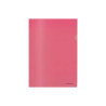 CARTELLE PORTADODUMENTI ERICHKRAUSE GLOSSY CLASSIC CON BORDI RIFINITI A MANO - FORMATO A4 SEMITRASPARENTE - ROSSA