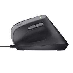 MOUSE ERGONOMICO TRUST BAYO II - 2400 DPI - 6 PULSANTI - COLORE NERO