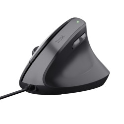 MOUSE ERGONOMICO TRUST BAYO II - 2400 DPI - 6 PULSANTI - COLORE NERO