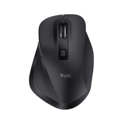 MOUSE WIRELESS MULTI-DISPOSITIVO TRUST FYDA - BLUETOOTH - 2400 DPI - 6 PULSANTI - NERO