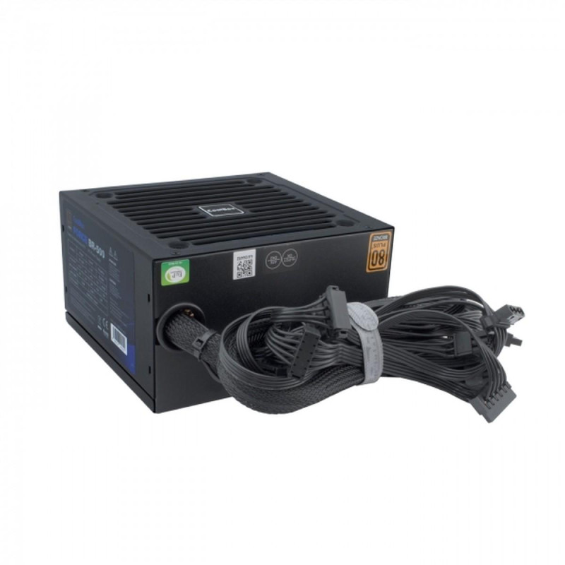 ALIMENTATORE COOLBOX PWEP500-85S 80 PLUS BRONZE 500W ATX - PFC ATTIVO - VENTOLA DA 120 MM