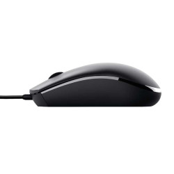 MOUSE USB TRUST BASI 1200 DPI - 3 PULSANTI - UTILIZZO AMBIDESTRO - CAVO DA 1,60 M - NERO