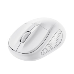 MOUSE WIRELESS TRUST PRIMO - 1600 DPI - 4 PULSANTI - BIANCO