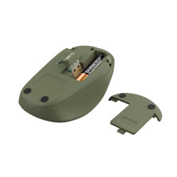 MOUSE WIRELESS TRUST IVY+ - 1600 DPI - COMPATTO - 12 MESI DI GARANZIA - COLORE VERDE