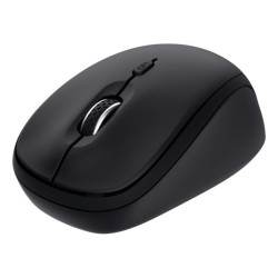 MOUSE BLUETOOTH WIRELESS TRUST 1600 DPI - 3 PULSANTI - UTILIZZO AMBIDESTRO - COMPATIBILE CON 3 DISPOSITIVI - NERO