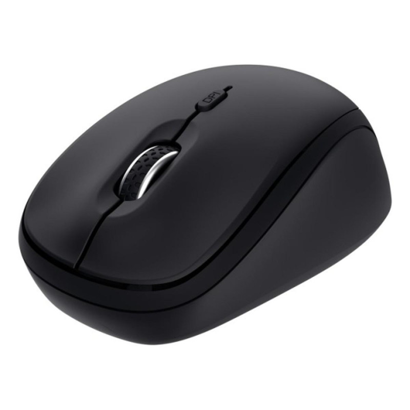 MOUSE BLUETOOTH WIRELESS TRUST 1600 DPI - 3 PULSANTI - UTILIZZO AMBIDESTRO - COMPATIBILE CON 3 DISPOSITIVI - NERO