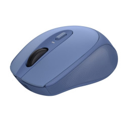 MOUSE WIRELESS RICARICABILE TRUST - DESIGN MODERNO - FINITURA GOMMATA - RICARICABILE TRAMITE USB-C - DPI REGOLABILE - SENSORE OT