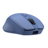 MOUSE WIRELESS RICARICABILE TRUST - DESIGN MODERNO - FINITURA GOMMATA - RICARICABILE TRAMITE USB-C - DPI REGOLABILE - SENSORE OT