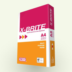 CARTA PER FOTOCOPIE A4 X-BRITE 75GR