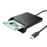 LETTORE DI SMART CARD USB TRUST PRIMO - COMPATIBILE CON DNI 4.0 - EID, EDOWN E CIE - NERO