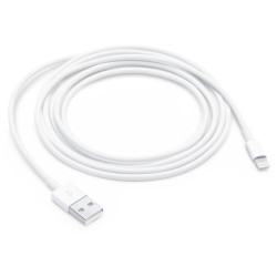 CAVO APPLE DA LIGHTNING A USB-A - LUNGHEZZA 2 M - BIANCO