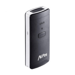 LETTORE DI CODICI PORTATILE AVPOS BP200 - BATTERIA DA 1600 MAH - CODICI 1D, 2D E QR - USB, BLUETOOTH - NERO