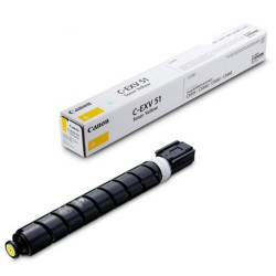 TONER ORIGINALE (0484C002, C-EXV51Y) CANON IR ADV C5535I (60K) GIALLO