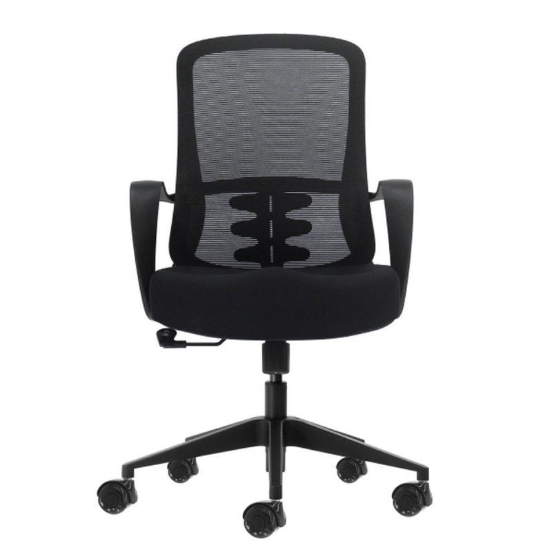 SEDIA DA UFFICIO ERGONOMICA OQONOS CHERG 006 CON SCHIENALE IN RETE TRASPIRANTE, PISTONE A GAS DI CLASSE 4, SUPPORTO LOMBARE, BRA