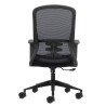 SEDIA DA UFFICIO ERGONOMICA OQONOS CHERG 006 CON SCHIENALE IN RETE TRASPIRANTE, PISTONE A GAS DI CLASSE 4, SUPPORTO LOMBARE, BRA