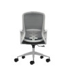 SEDIA DA UFFICIO ERGONOMICA OQONOS CHERG 006 CON SCHIENALE IN RETE TRASPIRANTE, PISTONE A GAS DI CLASSE 4, SUPPORTO LOMBARE, BRA