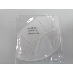 MASCHERINA FFP3, OMOLOGATA CE 0099, UNE-EN 149: 2001 + A1: 2009 FFP3 NR STANDARD