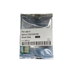 CHIP RESET TAMBURO C/M/Y PER MINOLTA BIZHUB C220, C280, C360 (55K)