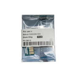 CHIP RESET TAMBURO NERO PER MINOLTA BIZHUB C220, C280, C360 (70K)