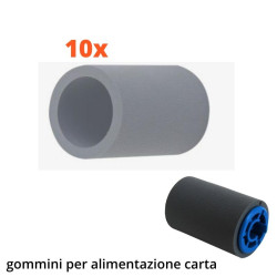 GOMMINI ALIMENTAZIONE CARTA COMPATIBILI (44483301) PER OKI B412, ES4132 (10PZ)