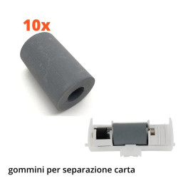 GOMMINI CARTA DI SEPARAZIONE COMPATIBILI (44384701) PER OKI B412, ES4132 (10PZ)