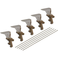 UNGHIETTE FUSORE C/MOLLE COMPATIBILI (5PZ) (DZJM001320) PER PANASONIC DP1520