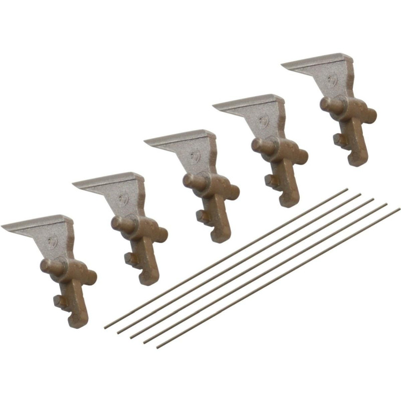 UNGHIETTE FUSORE C/MOLLE COMPATIBILI (5PZ) (DZJM001320) PER PANASONIC DP1520