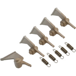 UNGHIETTE SUPERIORI C/MOLLE COMPATIBILI (5PZ) (AE04-4060) PER RICOH MP9001