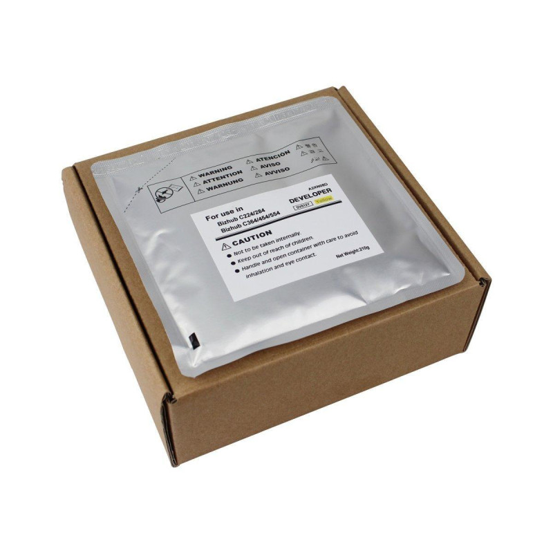 DEVELOPER COMPATIBILE CET OEM (A2XN08D, DV512Y) PER MINOLTA C224 (210GR) GIALLO