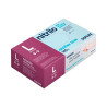 GUANTI DA VISITA IN NITRILE SANTEX NITRIFLEX BLUE, CONFEZIONE DA 100, TAGLIA L - 3,5 GRAMMI - SENZA POLVERE - SENZA LATTICE - NO