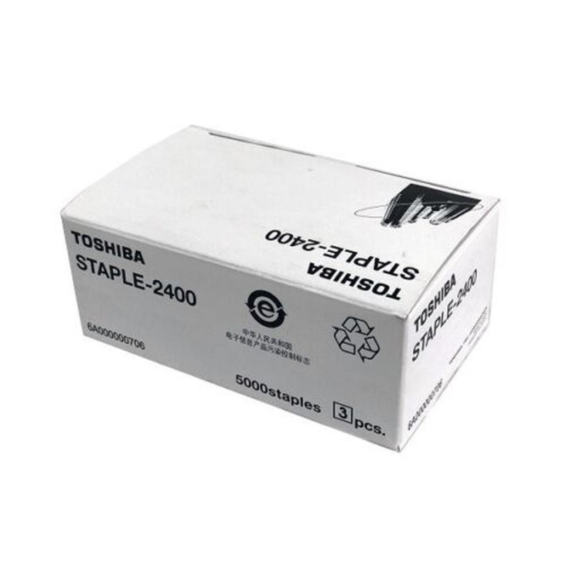 PUNTI METALLICI ORIGINALI (6A000000706) TOSHIBA CF.3 PZ - 5.000 PUNTI
