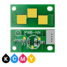 CHIP TONER COMPATIBILE (TN712, TN711, TN413K, TN613, TN618, TN713, TN812, TN912) PER MINOLTA 758 - KCMY