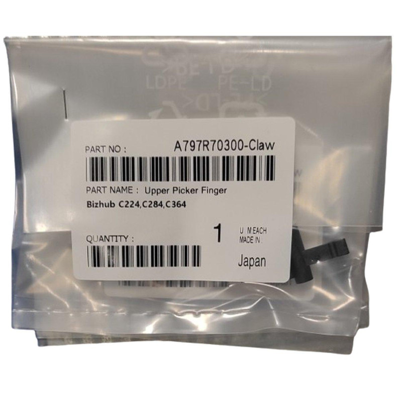 UNGHIETTE FUSORE SUPERIORE COMPATIBILI PER MINOLTA C308, C226 (5PZ)