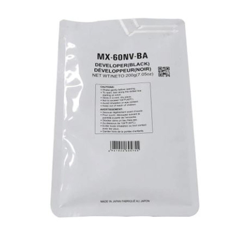 DEVELOPER COMPATIBILE CET (MX-60NVBA, MX-61NVBA) PER SHARP MX-3050N (200GR) 500K