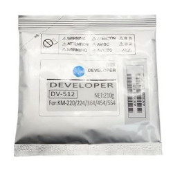 DEVELOPER COMPATIBILE (A2XN0KD, DV512C) PER MINOLTA C224 (210GR) CIANO