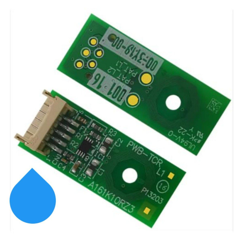 CHIP RESET UNITÀ IMMAGINE (IUP24) PER MINOLTA BIZHUB C3351 | 60K | CIANO