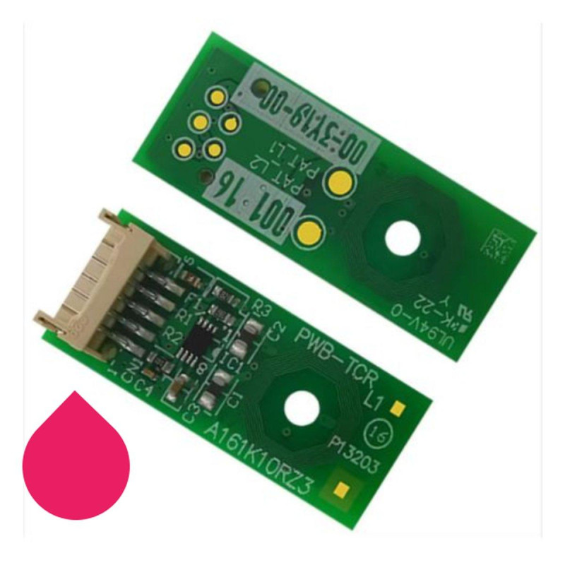 CHIP RESET UNITÀ IMMAGINE (IUP24) PER MINOLTA BIZHUB C3351 | 60K | MAGENTA