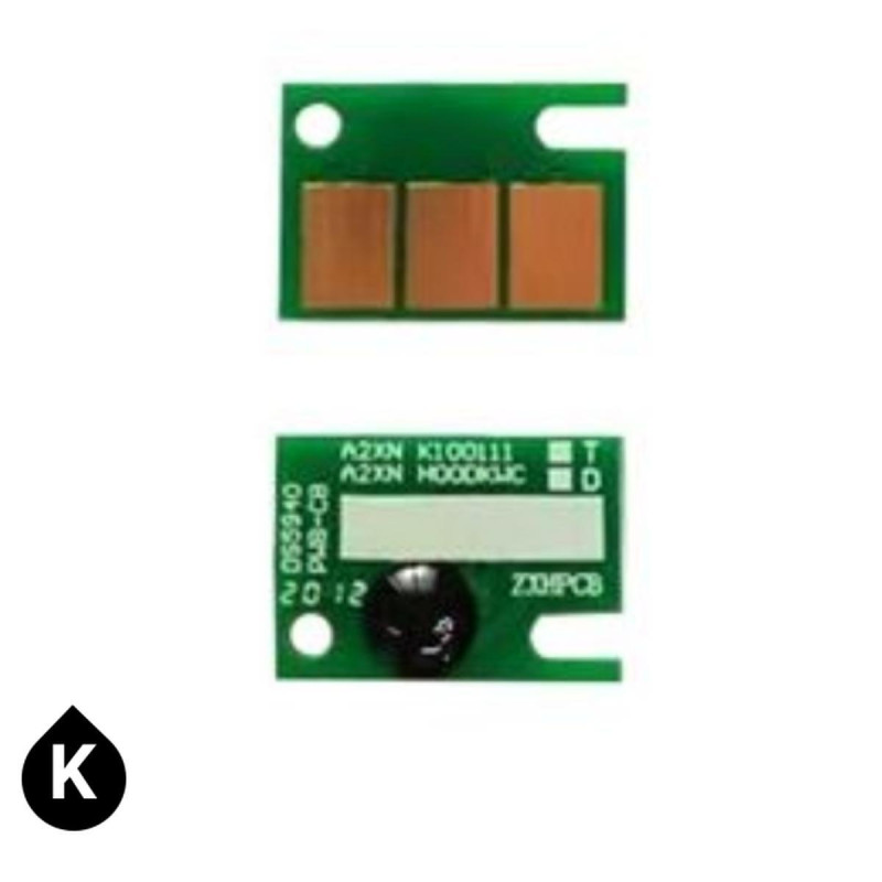CHIP TAMBURO COMPATIBILE (ACV80RD, DR618K) PER MINOLTA C450I (240K) NERO
