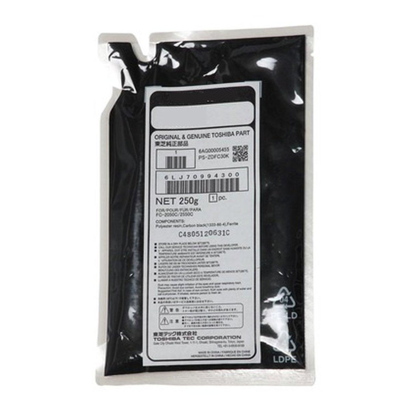 DEVELOPER COMPATIBILE (6LJ70384300, 6LJ70994300, D-FC30-K) PER TOSHIBA 2050C | NERO