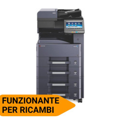 FOTOCOPIATORE USATO UTAX 4007CI | 2 CASSETTI + 2 CASSETTONI | NO FAX | DP-7130 | 51K (29K COL + 22K BK) | PER RICAMBI