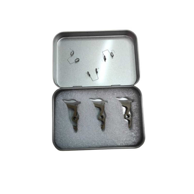 UNGHIETTE INFERIORI COMPATIBILI PER MINOLTA 368, C258 (3PZ) CON MOLLE