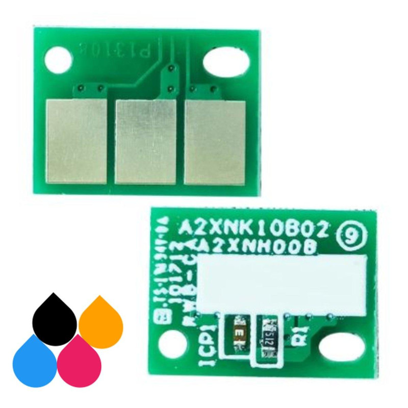 CHIP TONER COMPATIBILE (TNP79, TNP80, TNP81) PER MINOLTA C3300I, C3350I | KCMY