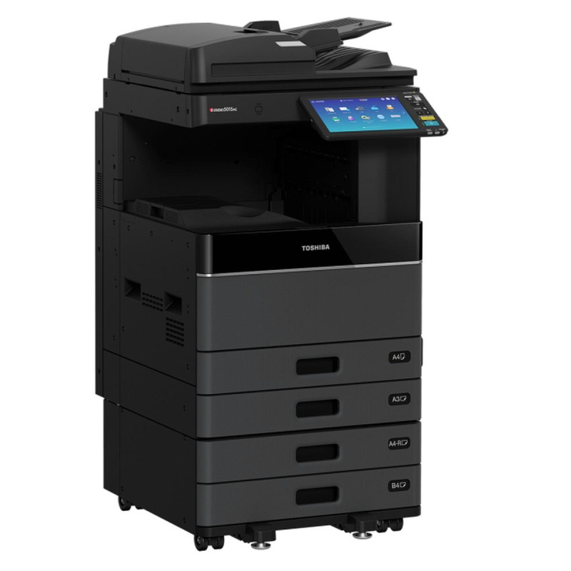 FOTOCOPIATORE A COLORI TOSHIBA 2505AC - COPIE B/N 69.710 - COL. 84.115 - SOCLE - FINISHER INTERNO